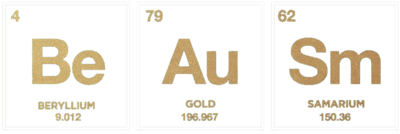 Be Au Sm